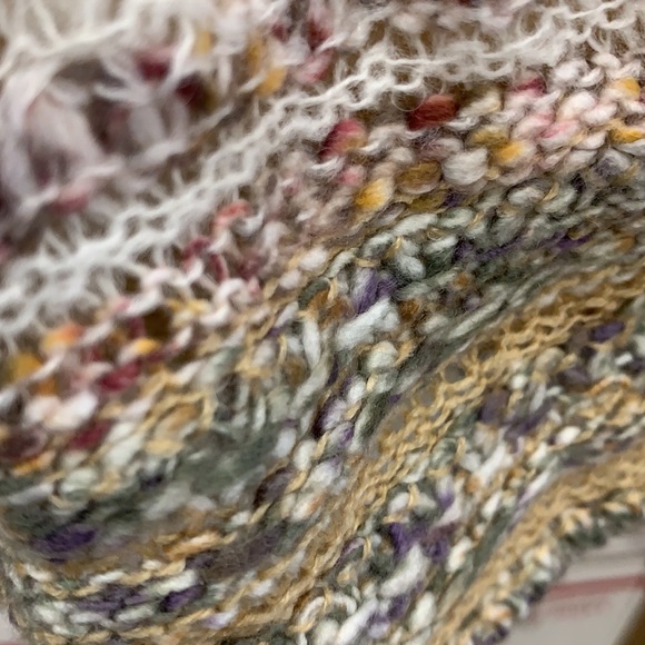 Women's Striped Long Sleeve Open Cardigan - 74-171 - Picture 4 of 4